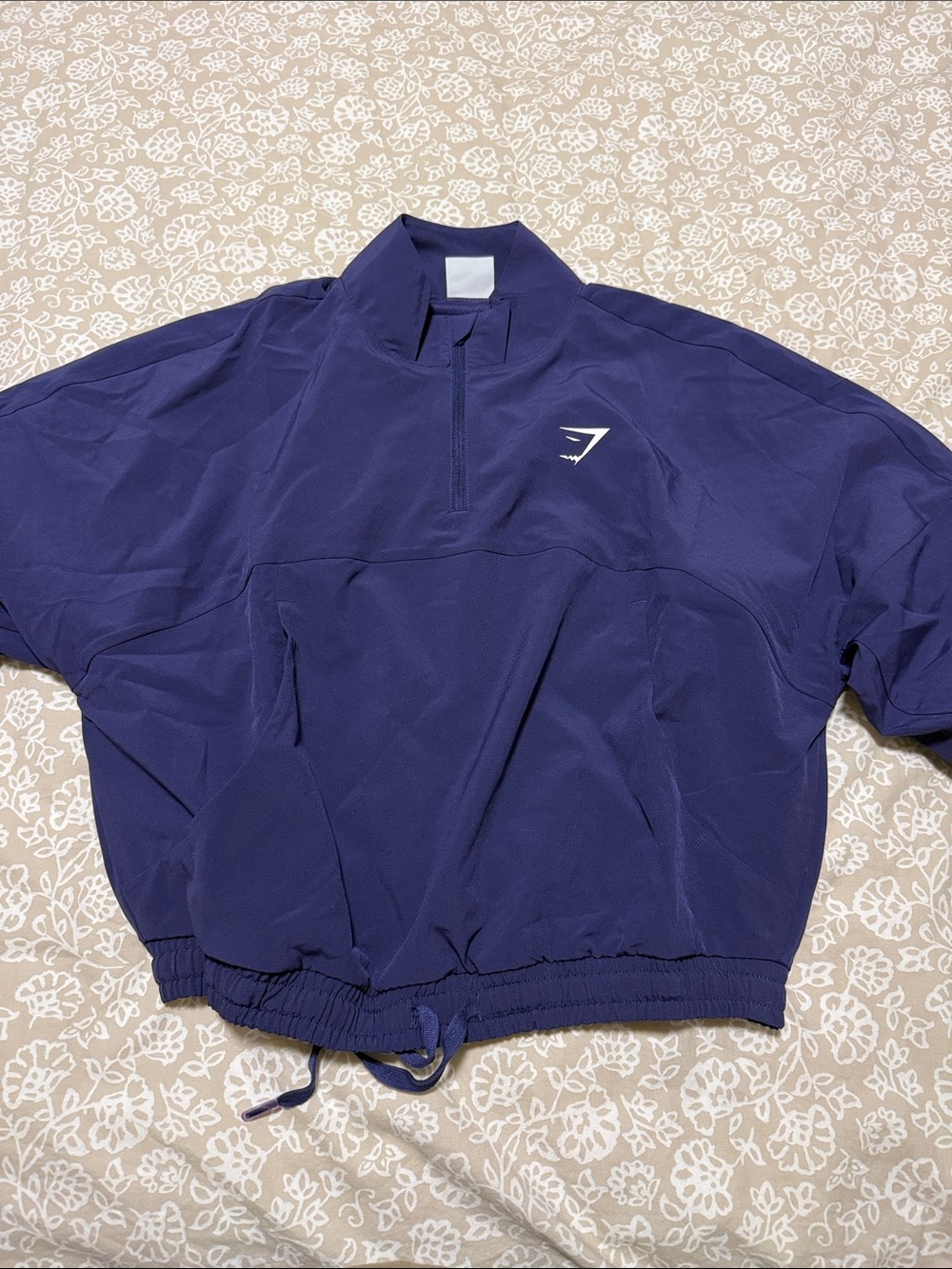 Purple Gymshark Windbreaker